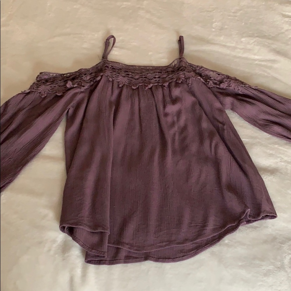 Purple blouse